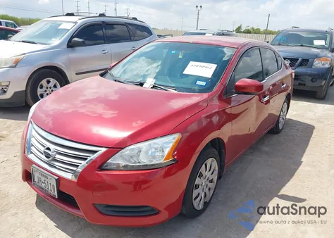 2014 Nissan Sentra Sv из США, поврежденный, VIN 3N1AB7AP2EL618047